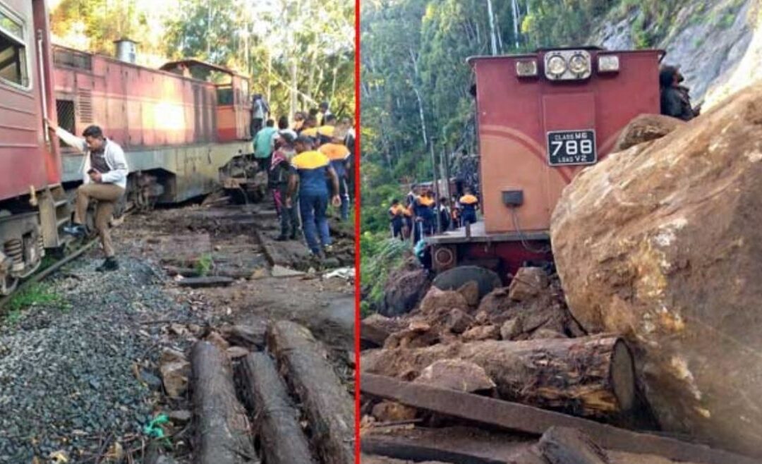 උඩරට දුම්රිය මාර්ගය තවමත් යථාවත් වී නැහැ