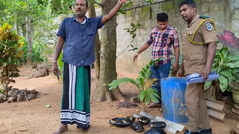 දඩ මස් සමඟ අත්අඩංගුවට ගත් ශ්‍රී මහ බෝධියේ මහා  කපුවාට  ඇප: හිමිනමක් ඇතුළු තවත් සැකකරුවන් සොයා විමර්ශන