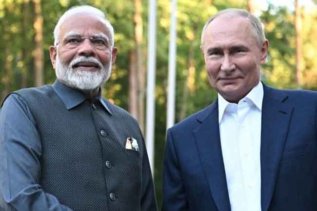 පුටින්  4 වැනිදා ඉන්දි­යාවේ සංචාරයක් අරඹයි 