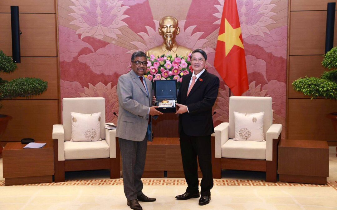 ශ්‍රී ලංකාවේ කොමියුනිස්ට් පක්ෂ ප්‍රධාන ලේකම්,වියට්නාම් ජාතික සභාවේ උප සභාපති හමුවෙයි