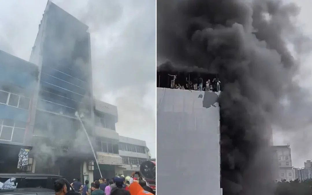 Jakarta office building fire kills 22