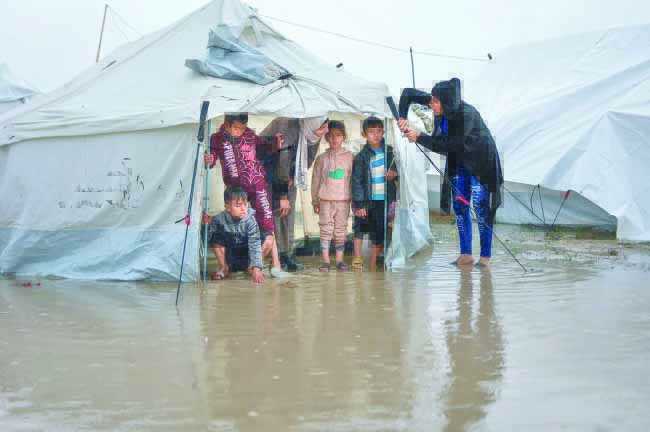 War-torn Gazans hit hard by ‘Byron’ snowstorm        – more than 16 dead already