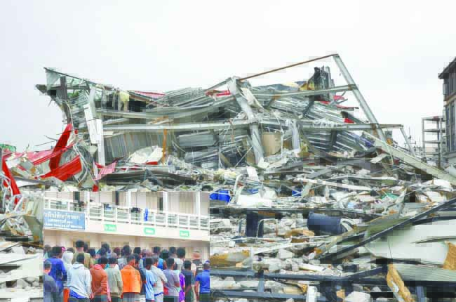 මියන්මාරයේ සයි­බර් අප­රාධ කඳවුරු සුනේ සුන් !                              ජාතීන් 20ක පුද්ගලයන් 260ක් බේරා ගනිති                                                                   බුල්ඩෝසර් යොදවා ගොඩනැඟිලි කුඩු පට්ටම් කරයි