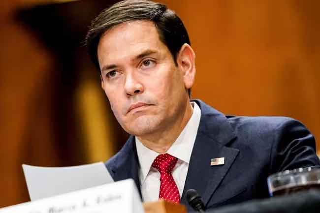 වෙනි­සි­යු­ලාවට එරෙහිව  හමුදා මෙහෙයුම් ක්‍රියාත්මක කෙළේ                                             අමෙ­රිකානු විරෝධී රට­වල් සමඟ පවත්නා ගණු දෙනු නිසායි                                                       –  අමෙ­රි­කාවේ රාජ්‍ය ලේකම් මාර්කෝ රුබියෝ