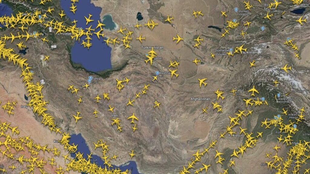 Tension lingers as Iran reopens                                   airspace amid Trump threats