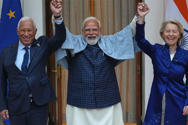 EU inks ‘mother of all deals’ with                                       India trade agreement