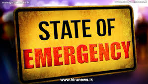 හදිසි නීතිය දිර්ඝ කිරීමට ආණ්ඩුව කටයුතු කරනවා                                           –  මන්ත්‍රී ශානකියන්                                                                                          – හදිසි නීතියක් අවශ්‍යයි – ඇමැති බිමල්