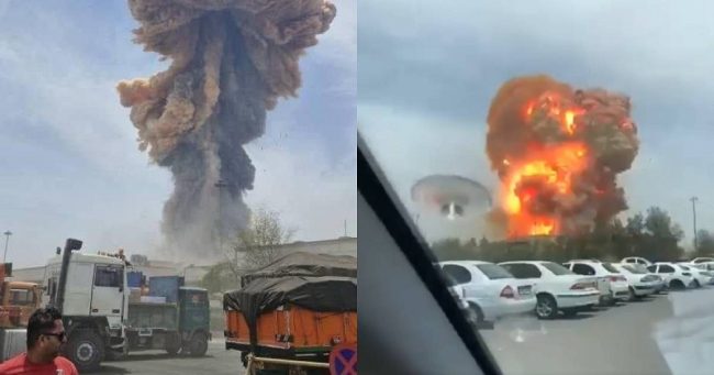 ගෑස් කාන්දුවක් හේතුවෙන් ඉරානයේ                                               බන්ඩාර් අබ්බාස් වරායේ විශාල පිපිරීමක්