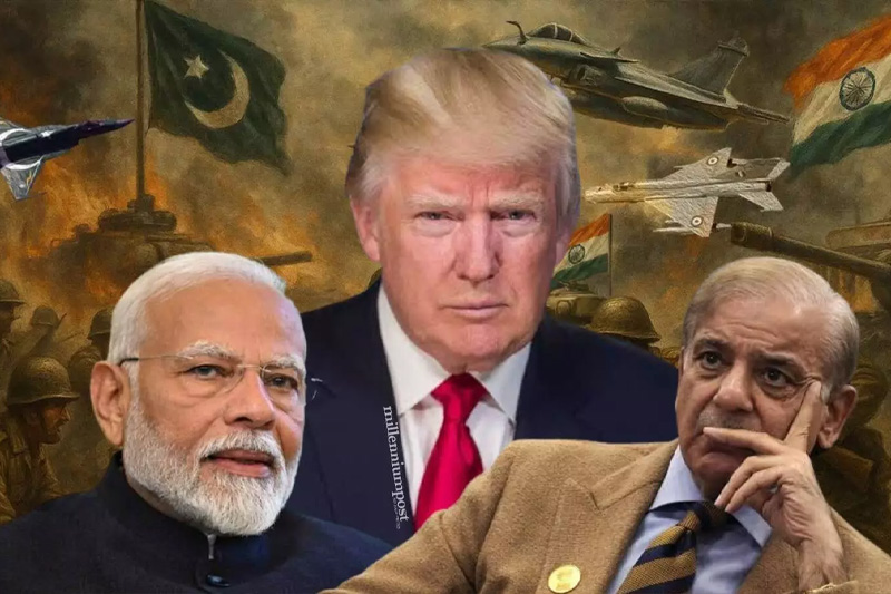 න්‍යෂ්ටික  යුද්ධයක් වෙන්න තිබුණා !                                               ඉන්දියා-පාකිස්තාන සටන් විරාම ගැන                                                    ට්‍රම්ප් තමාටම ගෞරවය හිමි කැර ගනී