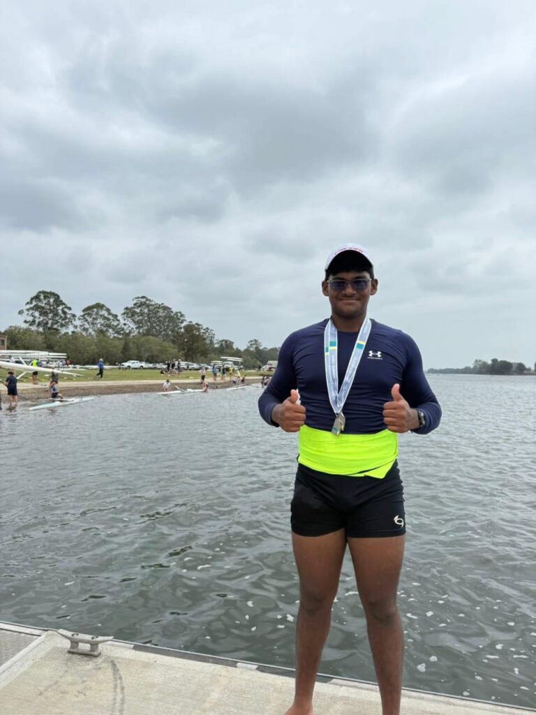 New South Wales Regatta 2026                                              ඔරු පැදීමේ තරගයෙන් සොනාල්ට රන් පදක්කමක්