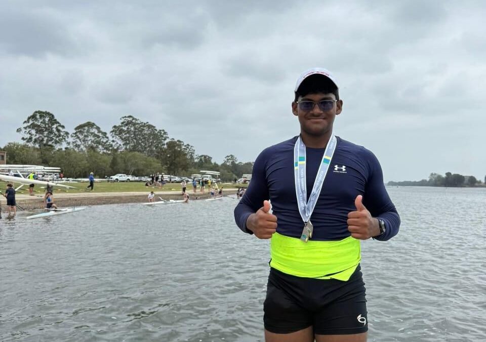 New South Wales Regatta 2026                                              ඔරු පැදීමේ තරගයෙන් සොනාල්ට රන් පදක්කමක්