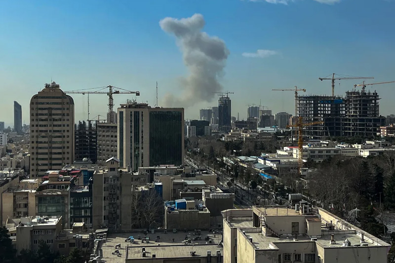 US and Israel strike Iran,                                                    seeking to topple its leaders