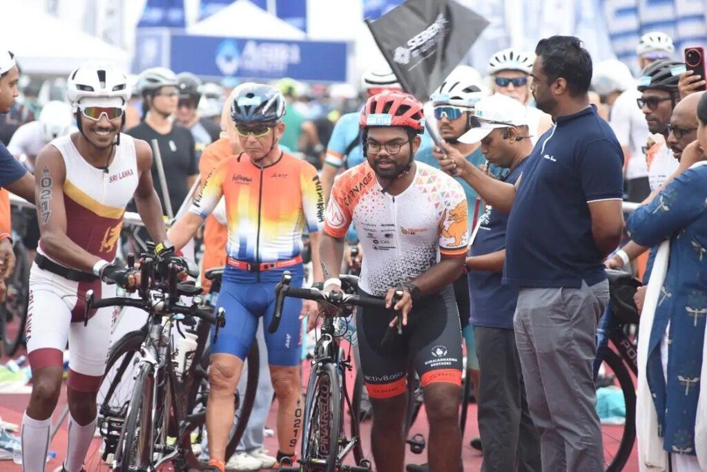 ජයවර්ධනපුර විශ්වවිද්‍යාලයේ කලන                                                   ලෝක ශූරතා IRON MAN 70.3 තුන්ප්‍රයාම                                   තරගාවලියට  සුදුසුකම් ලබයි