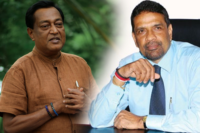 අල්ලස් කොමිසම අත්අඩංගුවට ගත්                                                    සරත් සහ දේවප්‍රිය රිමාන්ඩ්