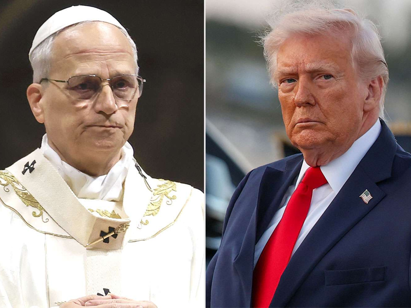 මට ඔහු සමඟ විවාදයකට පැටලීමට අවශ්‍ය නැහැ:                              ඩොනල්ඩ් ට්‍රම්ප්ගේ ෆැසිස් පාලනයට මම බිය බිය නැහැ                                     – XIV වැනි ලියෝ පාප් වහන්සේ නැවත කියයි