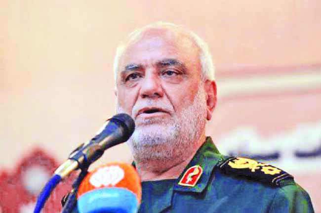 ඉරාන විප්ල­වීය ආර­ක්ෂක හමු­දාවේ බුද්ධි ප්‍රධානී                                   මේජර් ජෙන­රාල් මජීඩ් කඩාමි ව ඝාත­න­ය කරයි