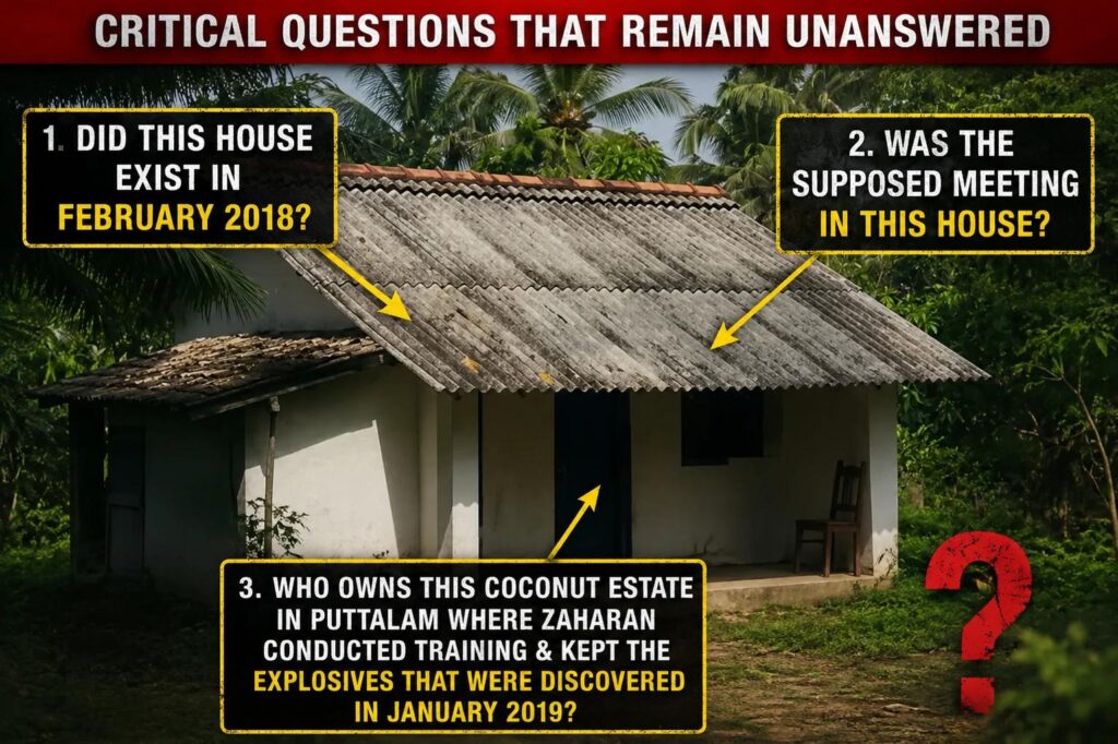 Channel 4 & Asad Maulana:                                                       Where Is the Evidence for the Alleged February 2018 Meeting between Suresh Sallay & Zaharan?