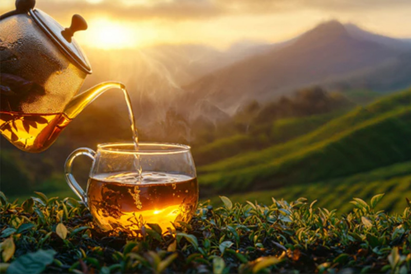 Sri Lanka’s Champagne is in danger :                               Nuwara Eliya’s unique premium tea plantation is in danger of extinction due to vegetable cultivation !