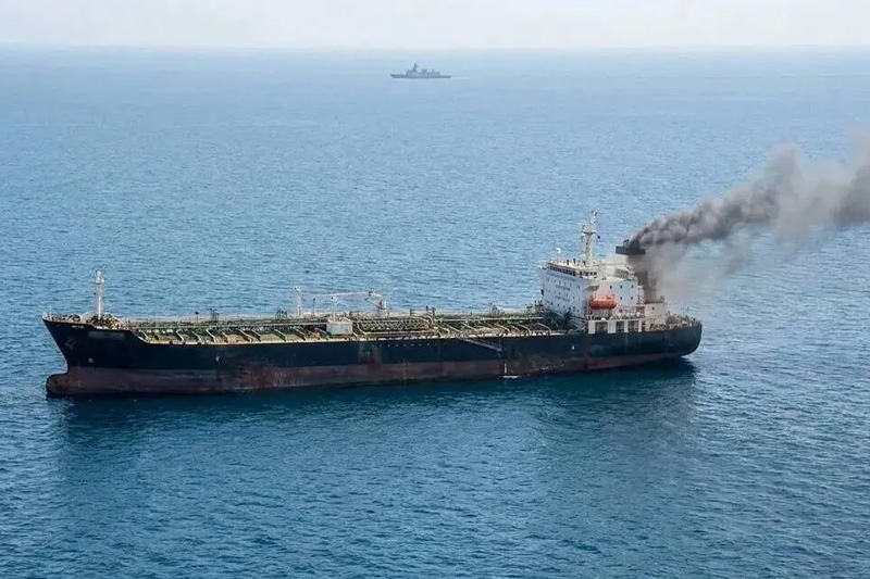 Three Indian sailors were killed in an attack on an oil tanker by America