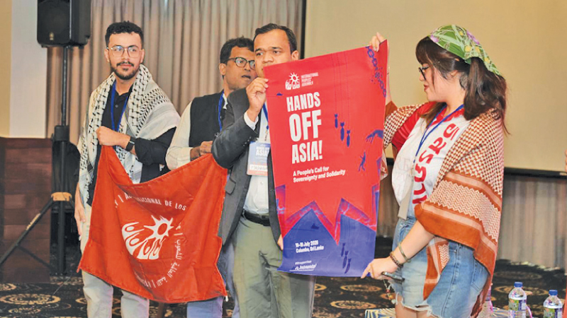Hands Off Asia:                                                                              The Colombo Declaration for People’s                         Sovereignty and Solidarity