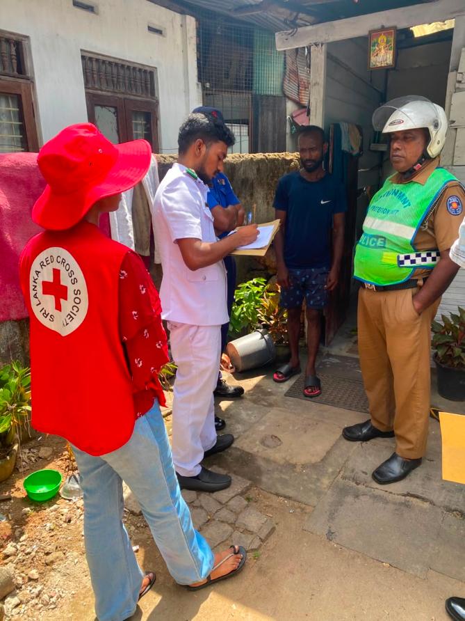 ඩෙංගු මර්දනයට රතු කුරුසය විදිබසි