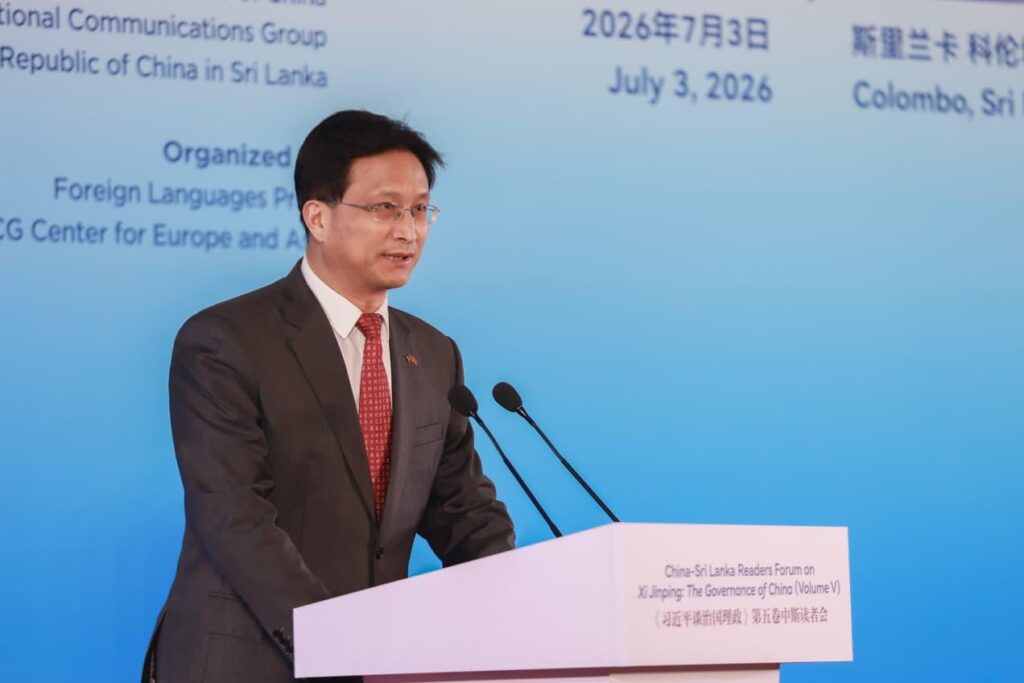 President Xi Jinping’s work has explained                       Marxism in the 21st century                                                           – Chinese Ambassador to Sri Lanka