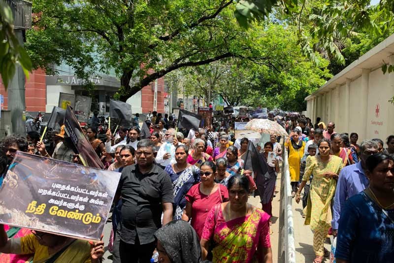 Jaffna rally ends with call for UN action at upcoming Geneva session