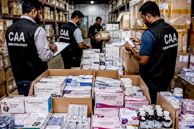 අධිකරණය සහ පාරිභෝගික අධිකාරිය කේව්ට අතට ගනී:                       නීති විරෝධී ඖෂධ වැටලීම් පුළුල් වෙයි !