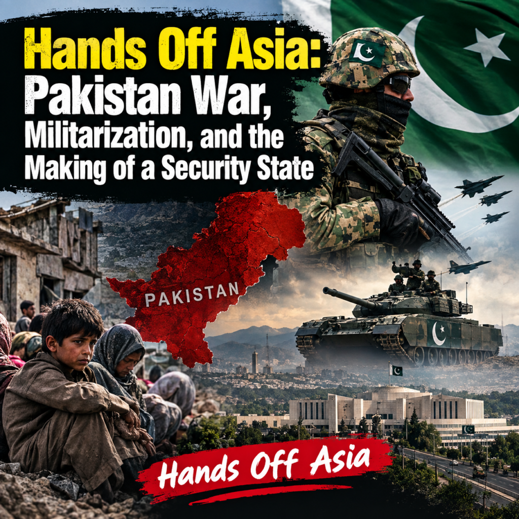 Hands Off Asia:                                                                 Pakistan  War, Militarization, and the                                       Making of a Security State