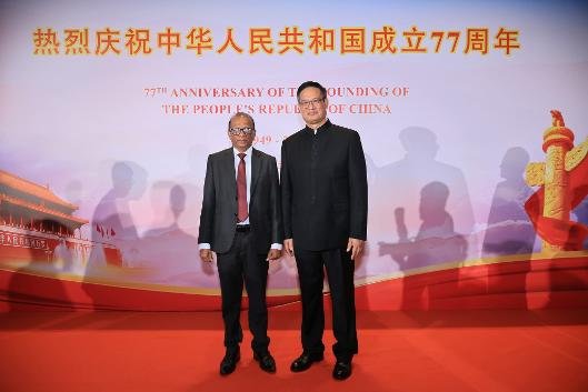 The Communist Party of China moves forward with determination, uniting the Chinese people                                   – says new Chinese Ambassador to Sri Lanka,                       Wei Huaxiang